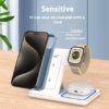 15W 3 In 1 LED Foldable Charging Station