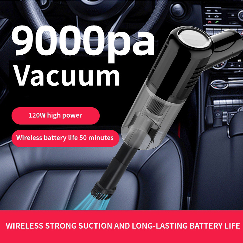 Dry And Wet Dual-use Car Handheld Vacuum