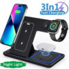 15W 3 In 1 LED Foldable Charging Station